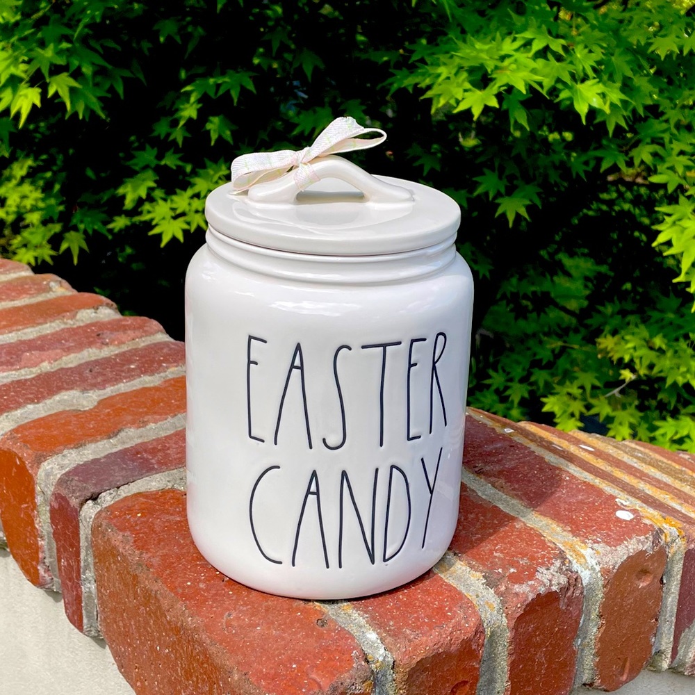Rae Dunn Ceramic Canister. Easter Candy
